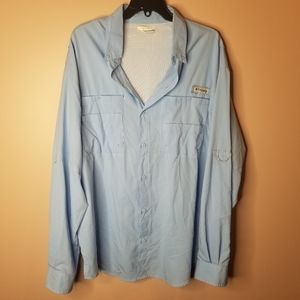Columbia Omni-Shade Professional Fishing Gear Shirt